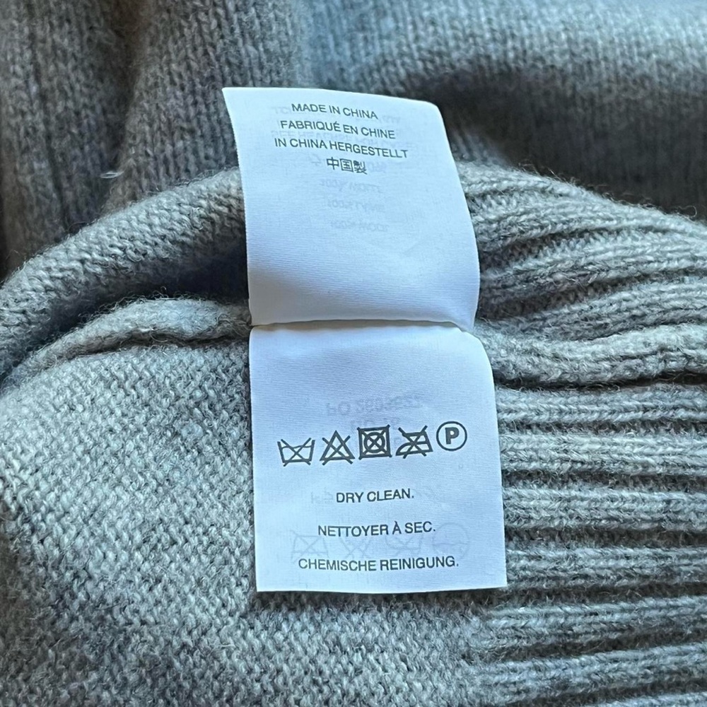 J. Crew Light Gray Wool Crewneck Sweater - Picture 6 of 6